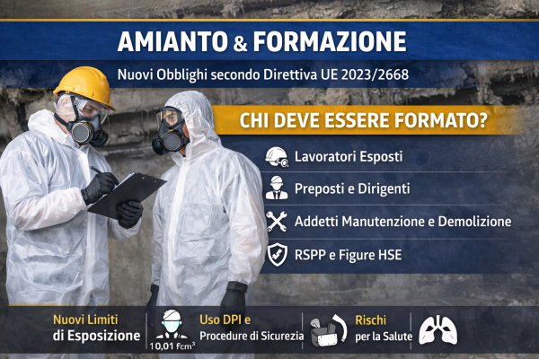 Recepimento Direttiva UE 2023/2668 Amianto