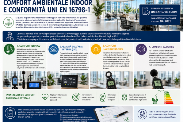 Comfort Ambientale Indoor e conformità UNI EN 16798-1