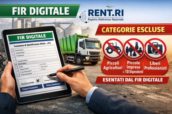 Rivoluzione digitale per la tracciabilità dei rifiuti