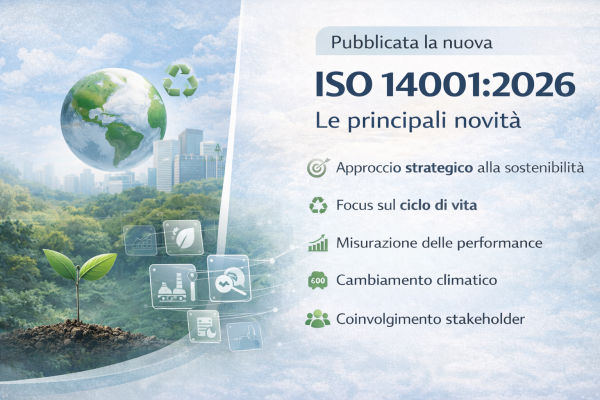 Pubblicata la nuova ISO 14001:2026