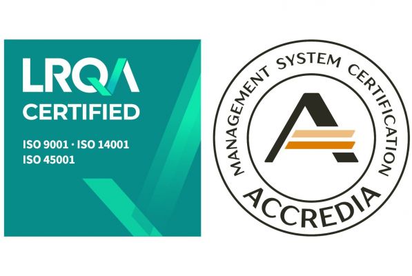 ISO 9001:2015<br>ISO 14001:2015<br>ISO 45001:2018