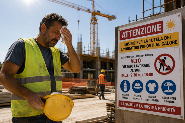 Misure urgenti per la tutela dei lavoratori esposti al calore